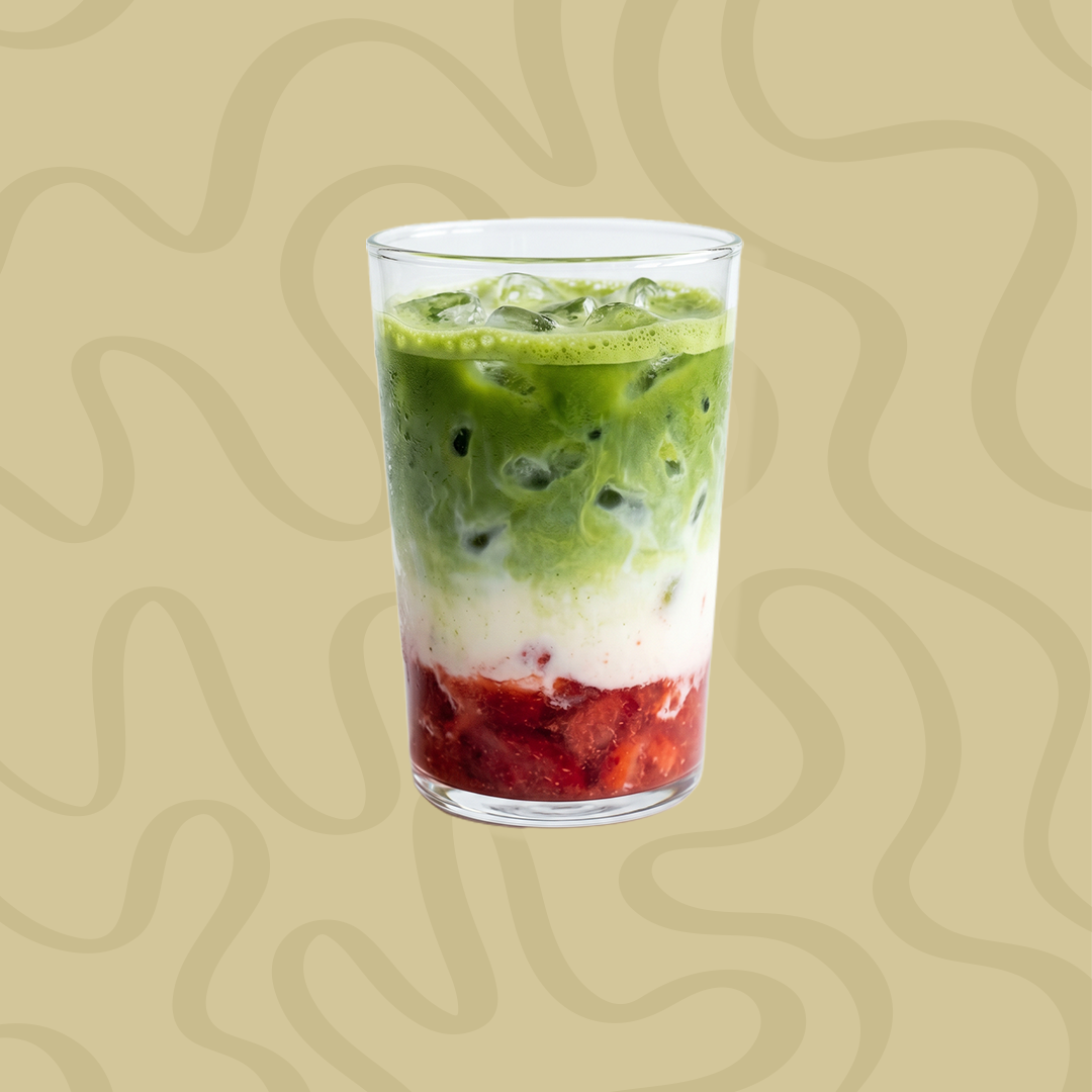 Iced Strawberry Matcha