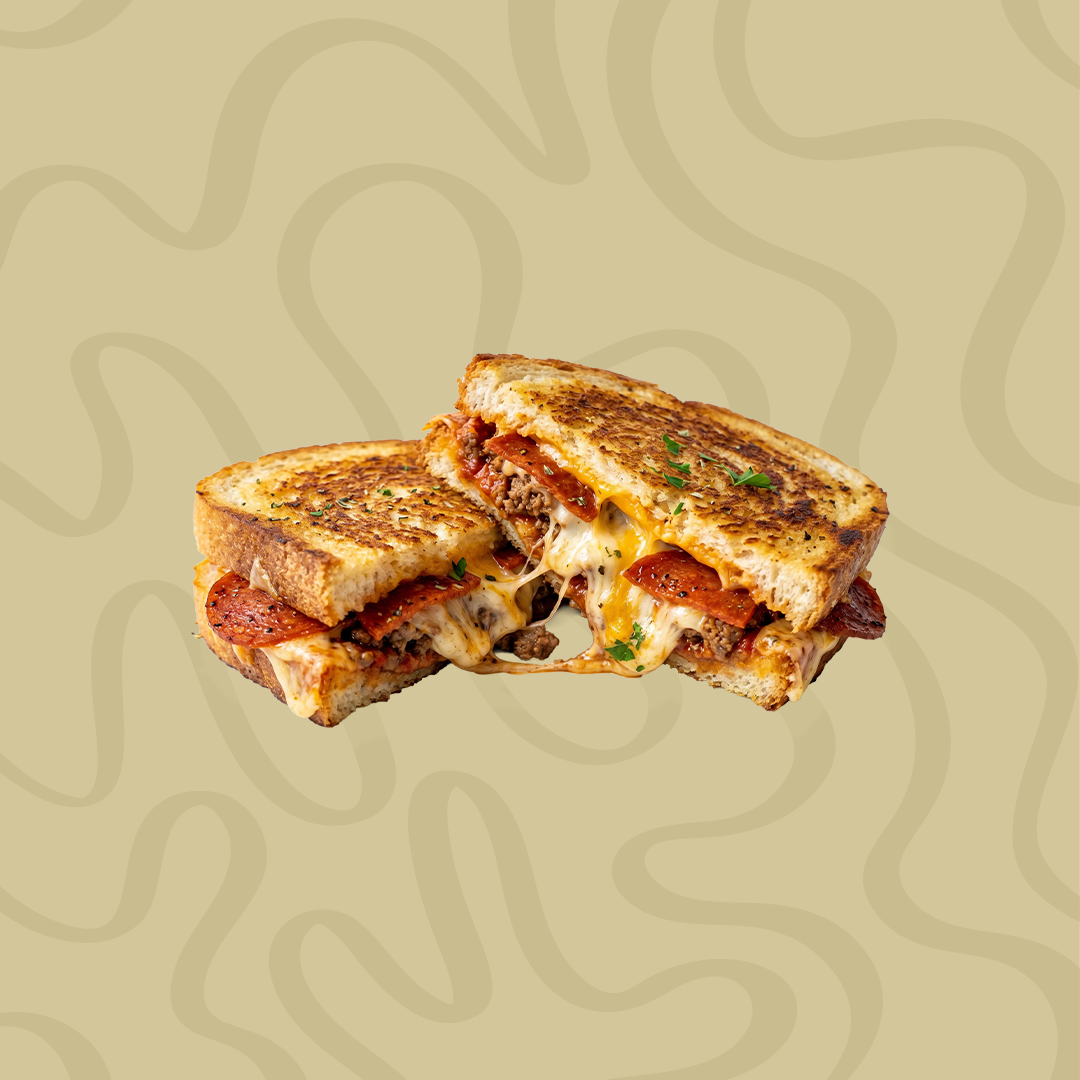 Pizza Grill Cheese Beef Peproni