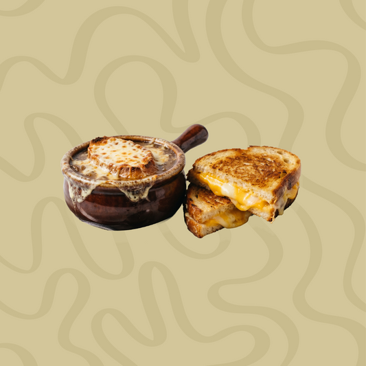 French Onion With Grill Cheese