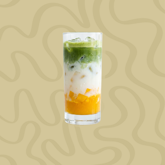 Iced Mango Coconut Matcha