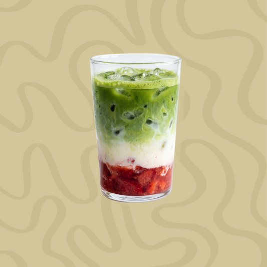 Iced Strawberry Matcha